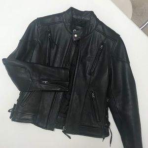 Wilson’s Leather Classic Motorcycle Jacket